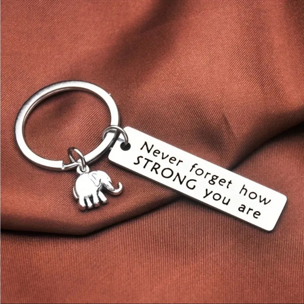 Inspirational Message Keychain - Picture 1 of 8